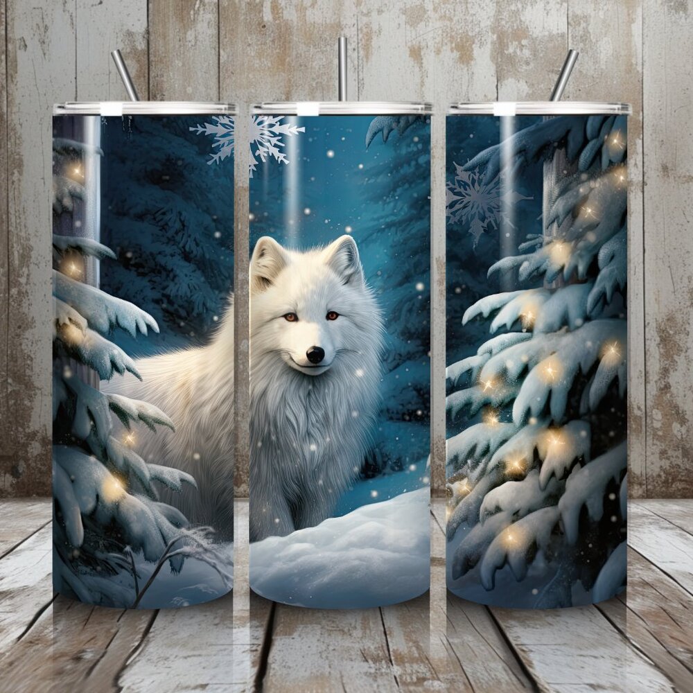 Artic Wolf Tumbler 20 oz